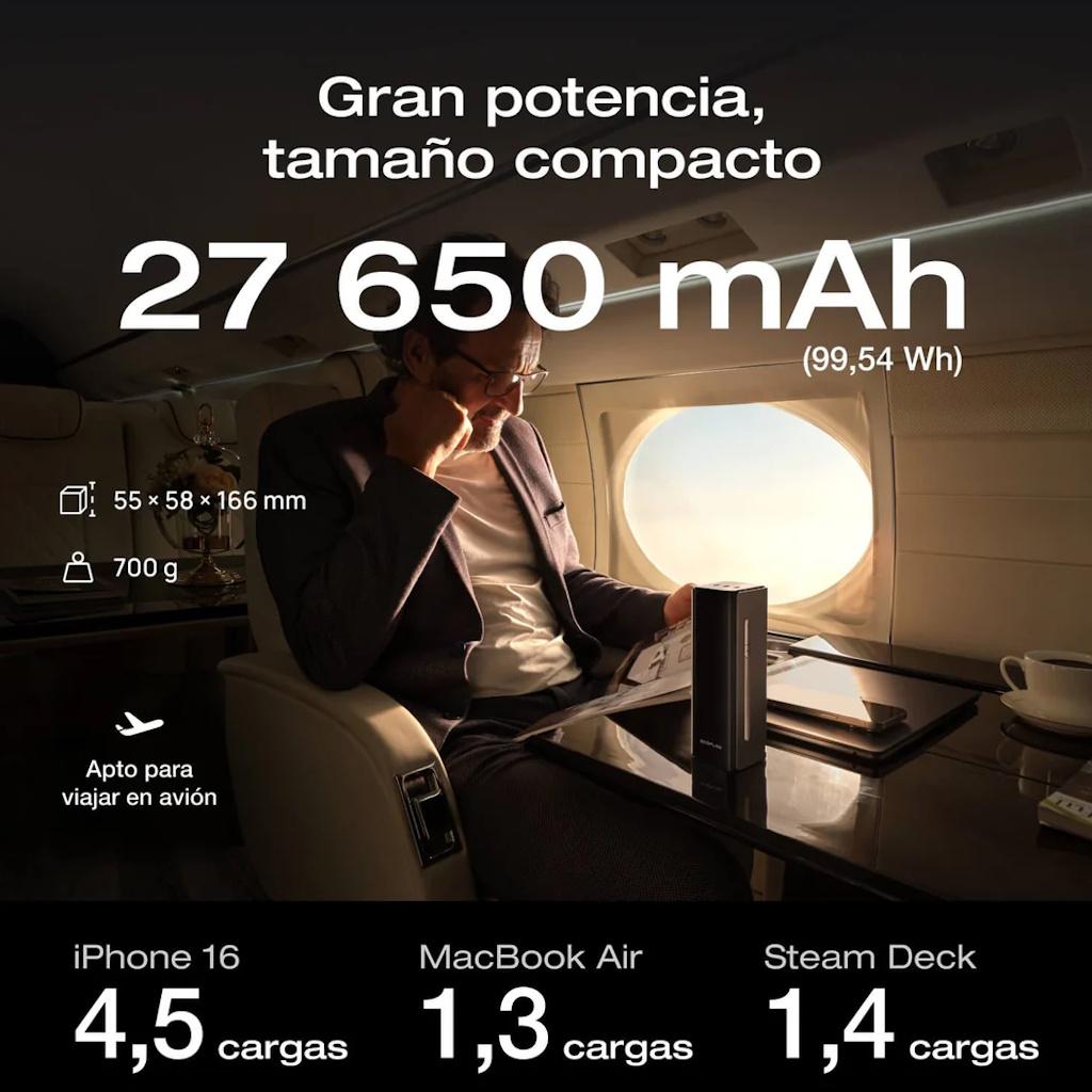 Power Bank Rapid Pro Ecoflow 27.650 mAh- 300W_9