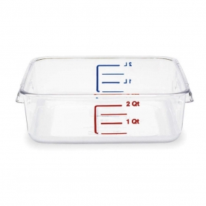 Recipiente Cuadrado en Policarbonato 1.9 Litros FG630200CLR_1