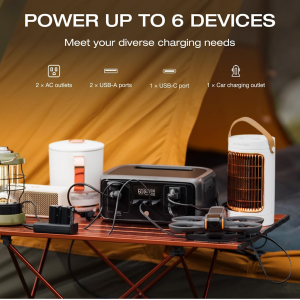 Estación de Energía Portátil EcoFlow RIVER 3 300W Potencia - 245Wh Capacidad_5