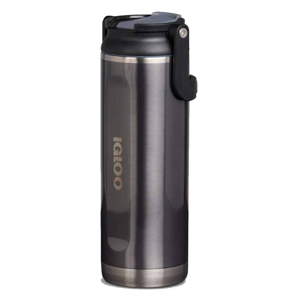 Botella Térmica Igloo Sipper 20 Oz 591 Ml Carbonite Gris_3