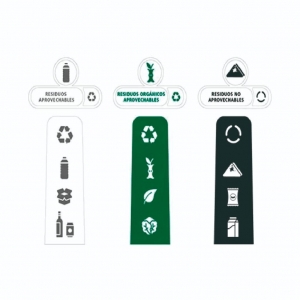 Kit de Etiquetas Para Punto Ecológico Slim Jim® 2148347_1