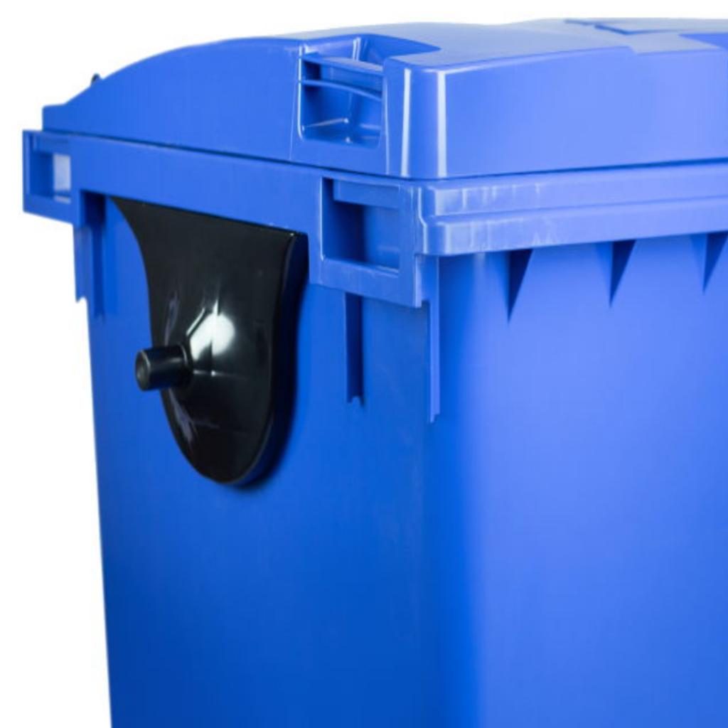 Contenedor de Basura con Ruedas 1100 Litros Azul CDR_2
