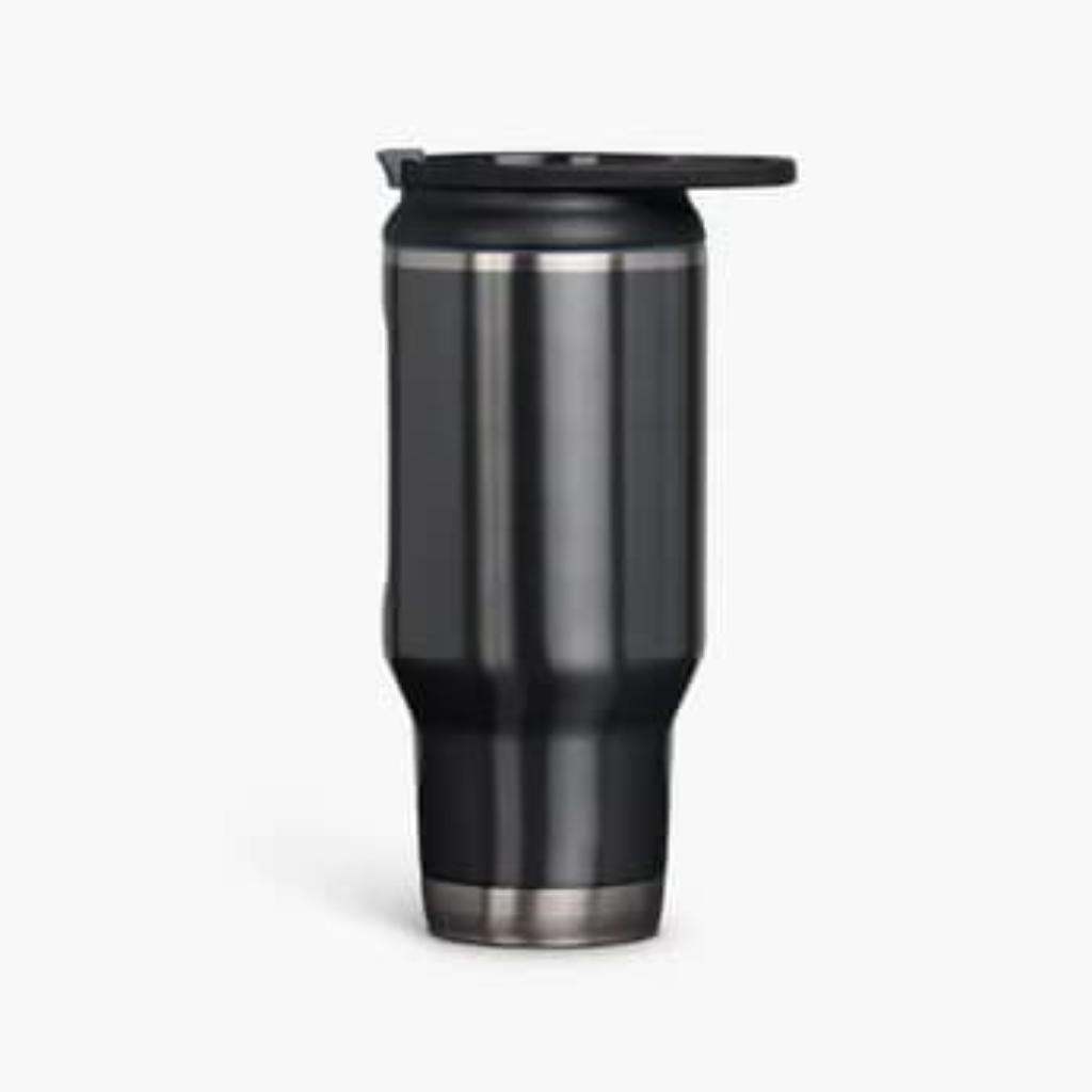 Termo Vaso Flip N Sip 32 Onzas 946 ml Carbonita Acero Inox_4