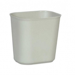 Papelera Resistente al Fuego Color Beige 6.6 Litros Rubbermaid FG254000BEIG_1