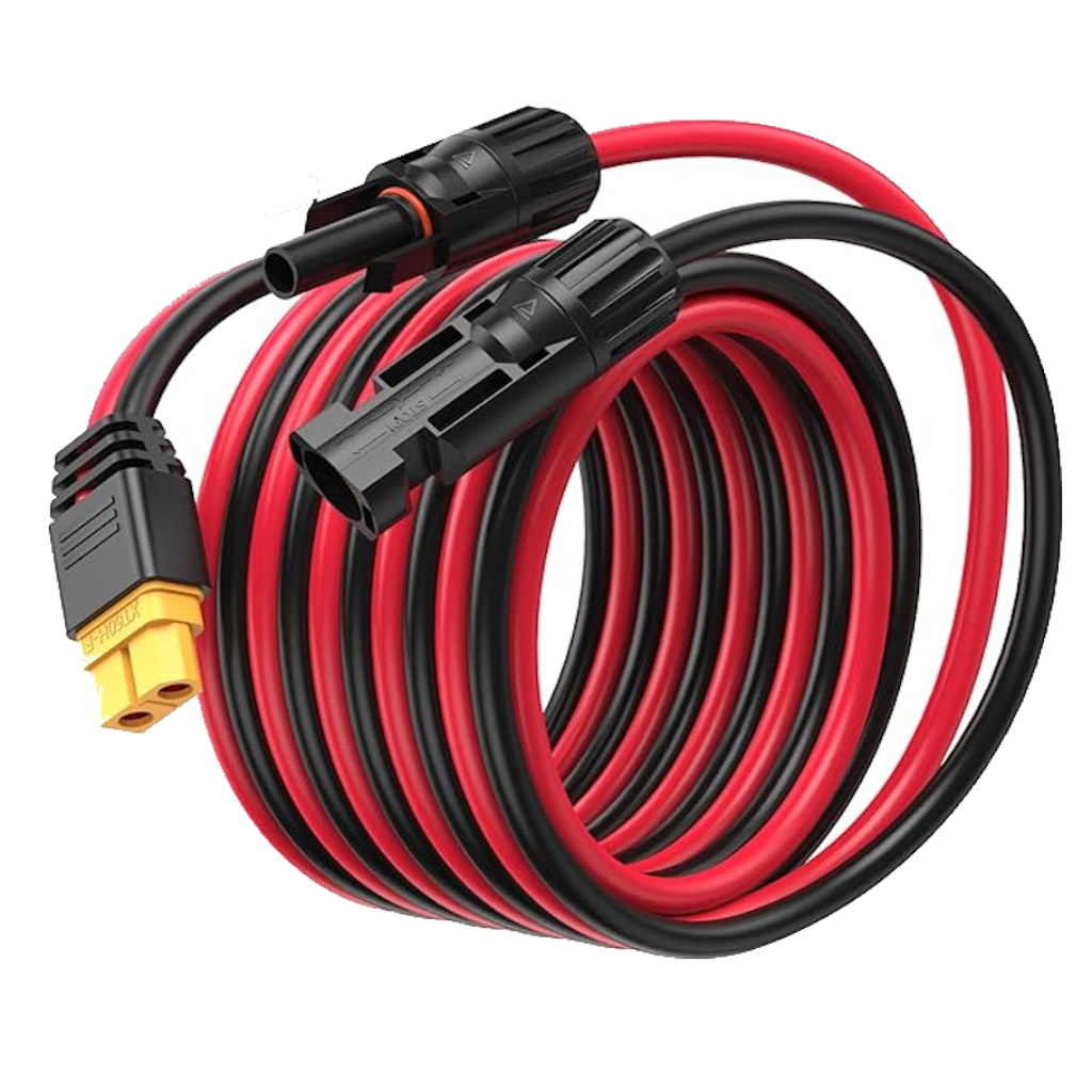 Cable de Conexión Para Panel Solar XT60 EcoFlow 10 mts_1