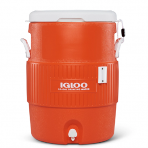 Termo Igloo 10 Galones 37,9 Litros Naranja con Portavasos_2