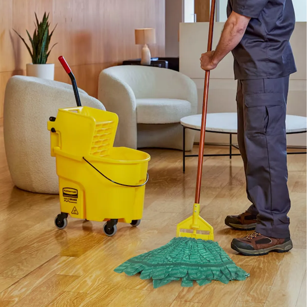 Trapero de microfibra Verde Rubbermaid FGT81206GR00_7