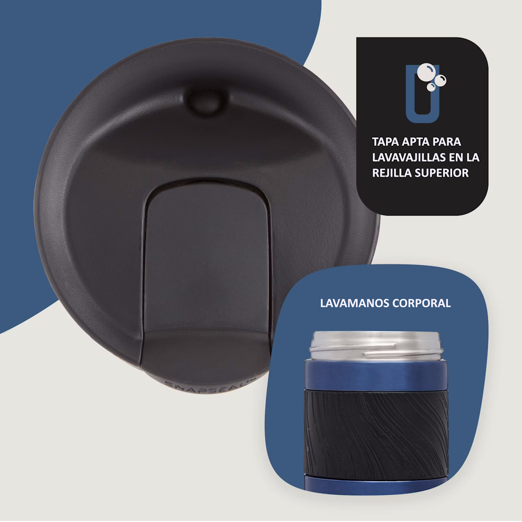 Vaso Termo Contigo Snapseal Byron 24 Oz 710ml Blueberry Azul_7