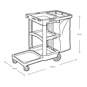 Carro de Limpieza Bolsa Amarilla FG617388BLA_7