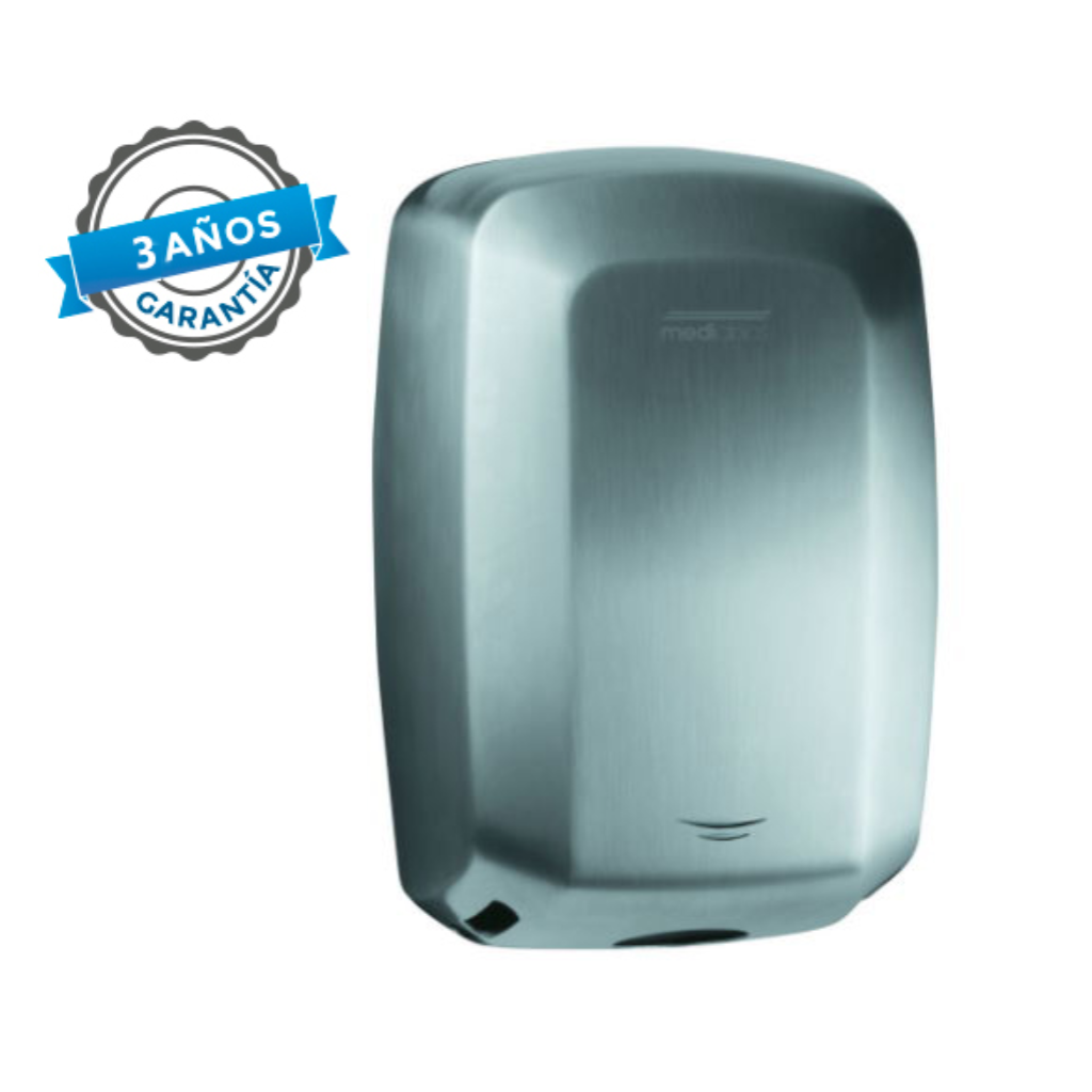 Secador de Manos Alto Trafico Acero Inoxidable Mediclinics Machflow Plus M09ACS 110V_2