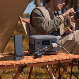 Kit Solar Portátil EcoFlow RIVER 2 300 W + Panel Solar Bifacial 110 W _8