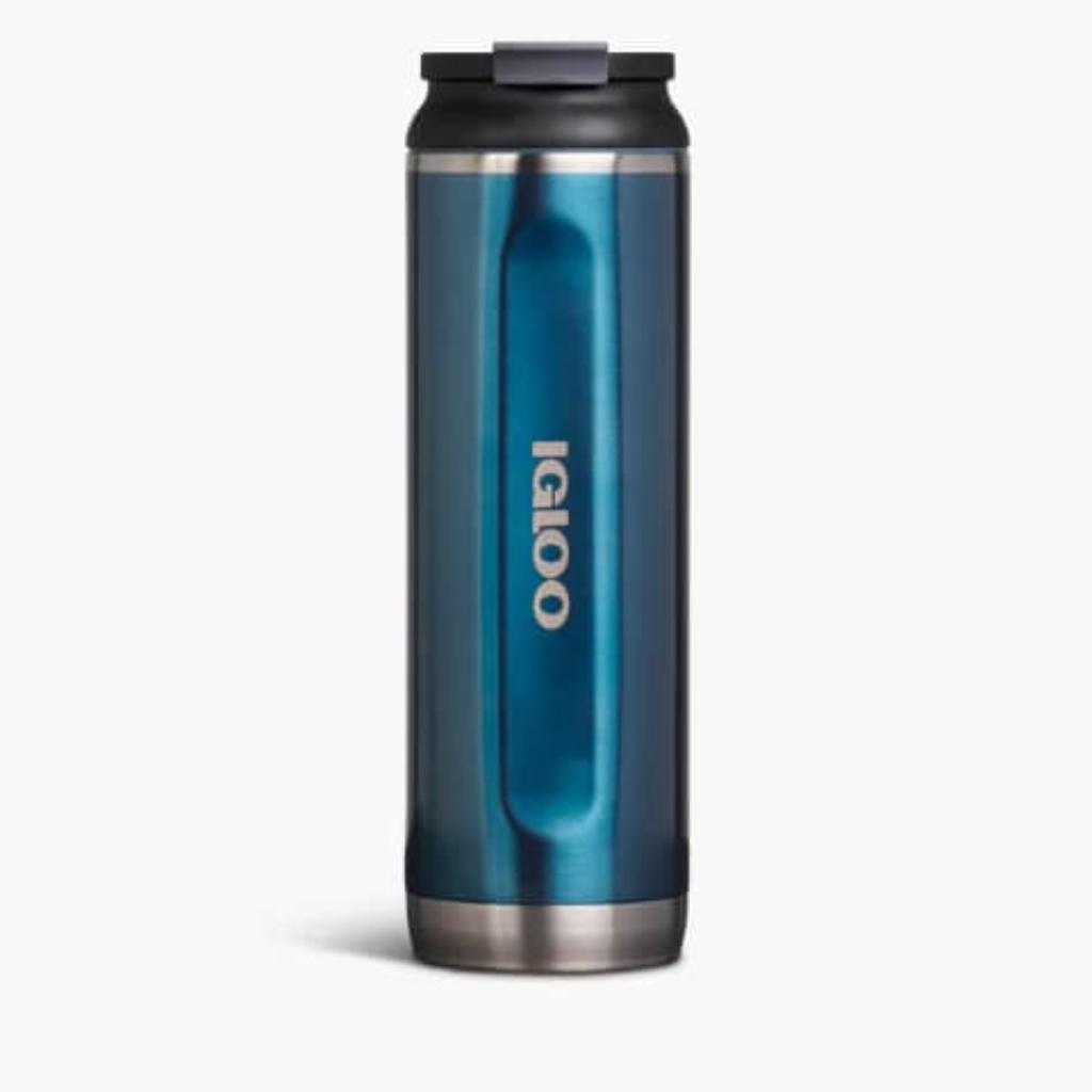 Vaso Termo Flip N Sip Igloo 20 Onzas 591 ml Azul Moderno _1
