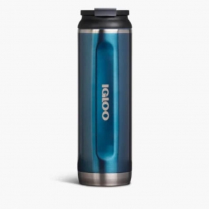 Vaso Termo Flip N Sip Igloo 20 Onzas 591 ml Azul Moderno _1