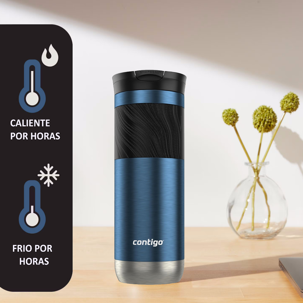 Vaso Termo Contigo Snapseal Byron 24 Oz 710ml Blueberry Azul_5