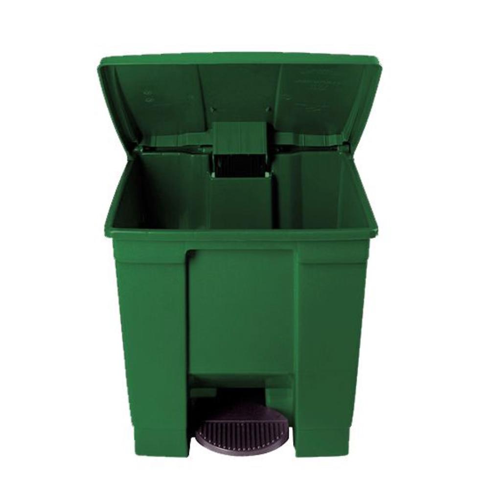 Papelera de Pedal 30 litros Verde 2036023_2