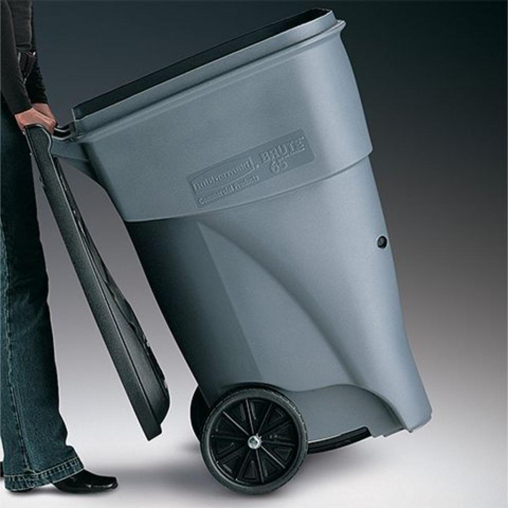 Contenedor Brute con Ruedas 246 litros Gris FG9W2100GRAY_3