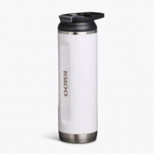 Termo Vaso Flip N Sip 20 Onzas 591 ml Blanco Acero Inox_2