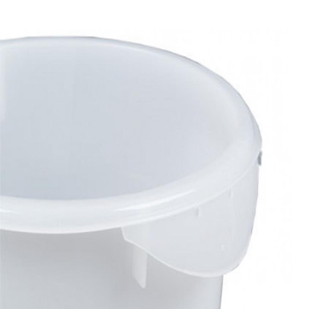 Recipiente Redondo Para Alimentos Con Tapa 7.6 Litros Blanco FG572400WHT - FG572500YEL_4
