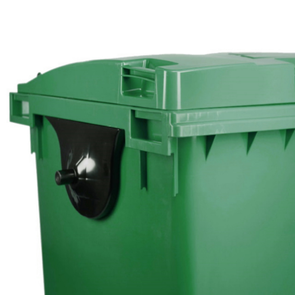 Contenedor de Basura con Ruedas 660 Litros Verde CDR_3