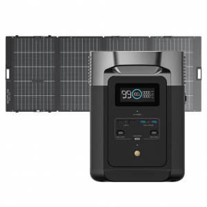 Kit Solar Portátil EcoFlow DELTA 2 1.8 kW + Panel Solar Bifacial 400 W _2