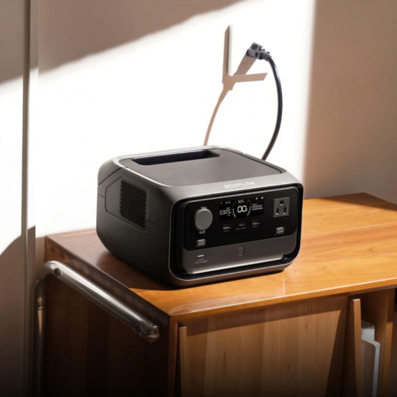 Kit Solar Portátil EcoFlow RIVER 3 PLUS 600 W + Panel Solar 220 W _4