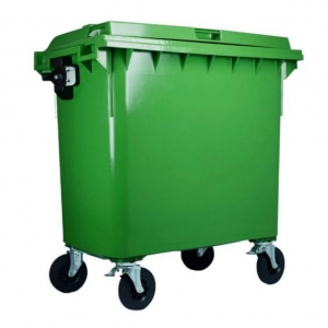 Contenedor de Basura con Ruedas 770 Litros Verde CDR_1