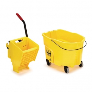Balde Escurridor 33 litros Rubbermaid WaveBrake®Amarillo FG758088YEL_6
