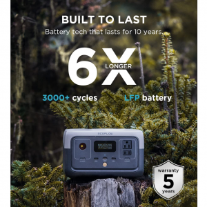 Kit Solar Portátil EcoFlow RIVER 2 300 W + Panel Solar Bifacial 110 W _15