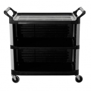 Carro de Servicio Cerrado Xtra® Negro FG409300BLA_3