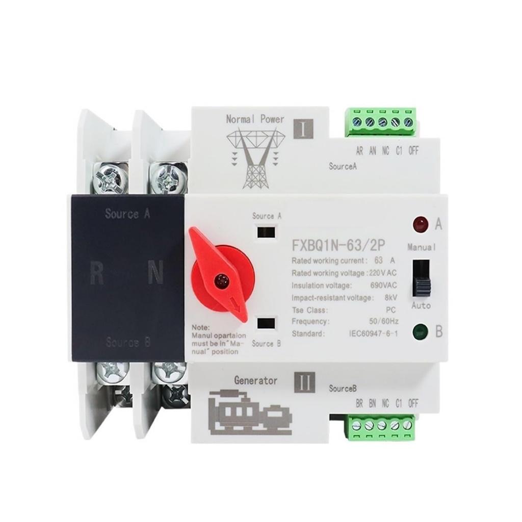 Switch Transferencia Automática a 220V Para Estaciones EcoFlow_1