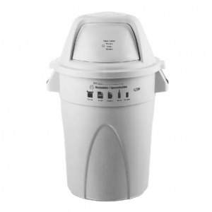 Contenedor Elite 121 Litros Blanco Residuos Reciclables Estra 4-1042538_2