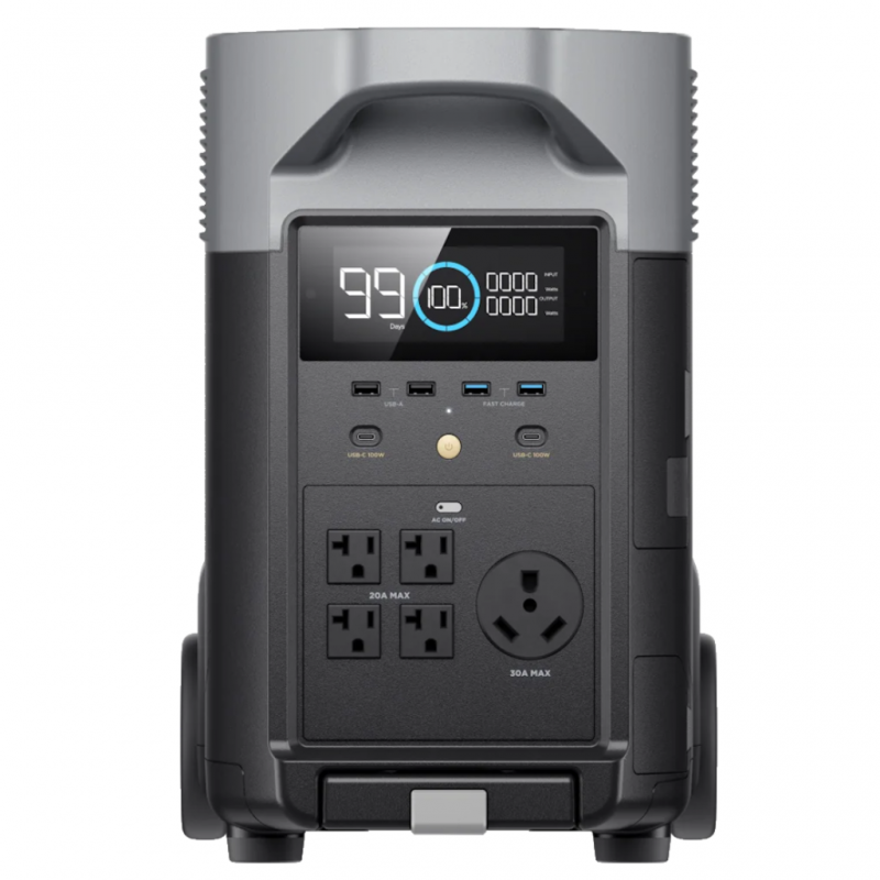 Kit Solar Portátil EcoFlow DELTA PRO 3600 W+ 2 Paneles Solares Flexibles de 560 W_5