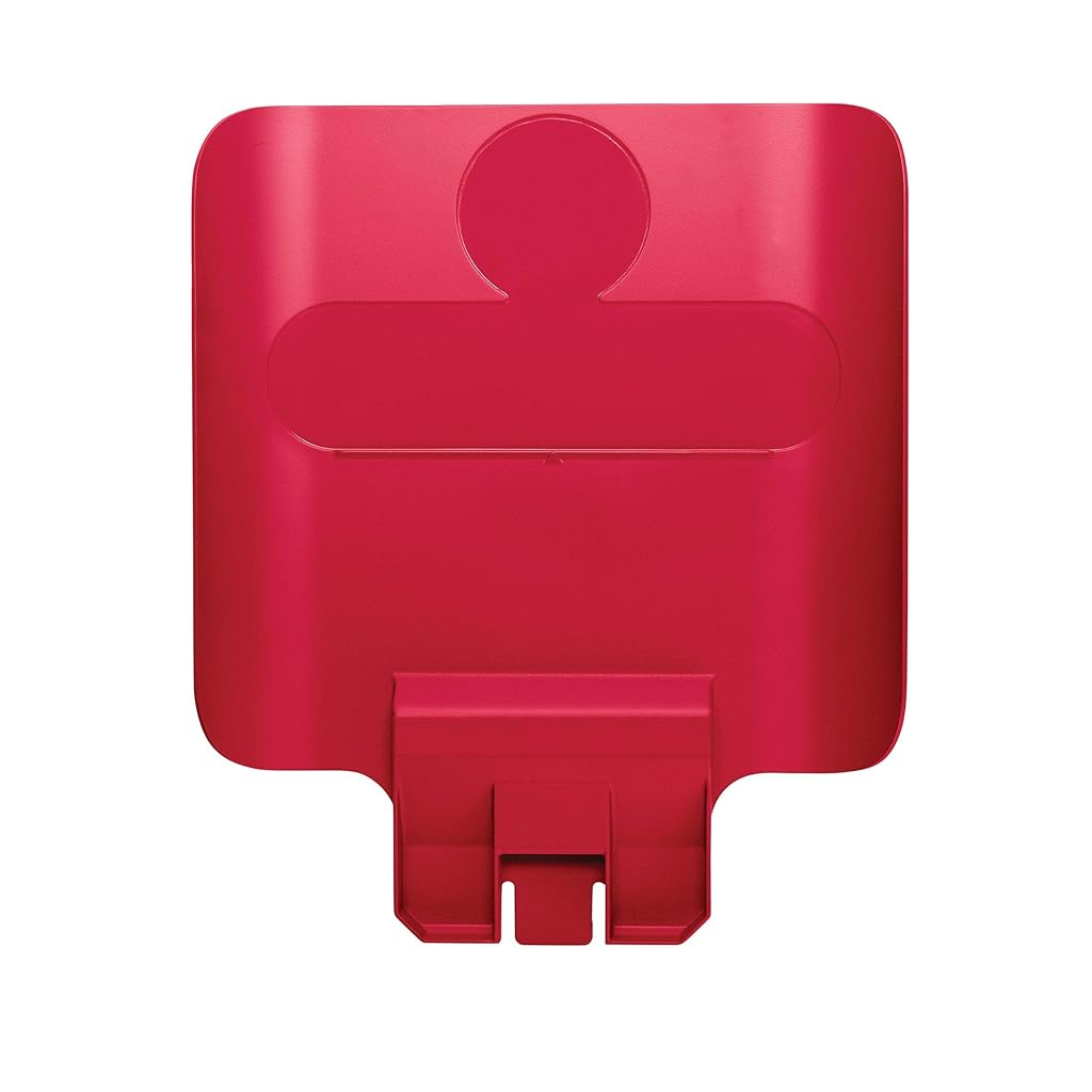 Letrero Rojo para estación de reciclaje Slim Jim 87 Lts Rubbermaid 2007905 _1