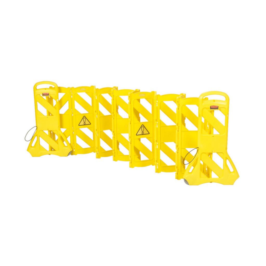 Barrera Móvil Seguridad Extensible Amarilla FG9S1100YEL_10