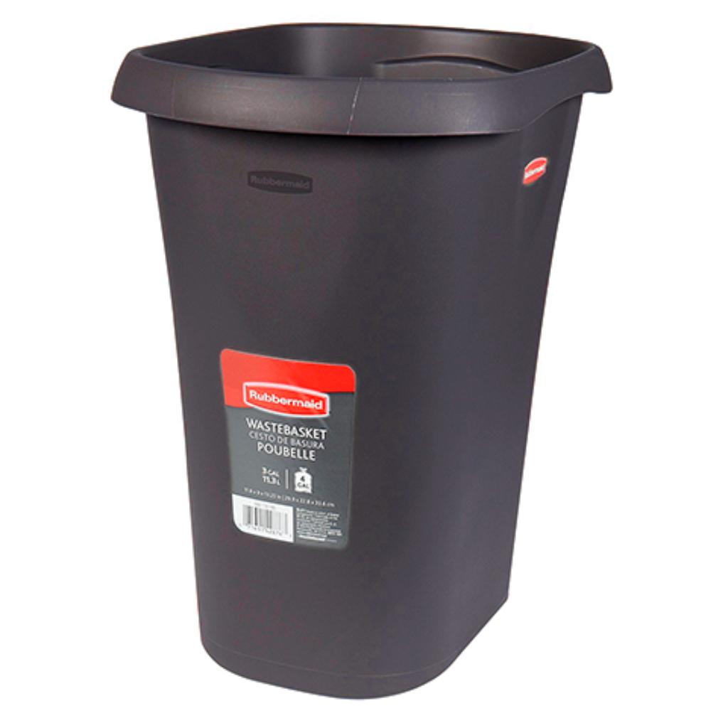 Papelera Tipo Escritorio 12 Litros Marrón FG5L5100BRN_1