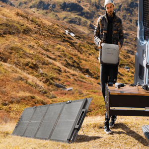 Kit Solar Portátil EcoFlow DELTA 2 1.8 kW + Panel Solar Bifacial 220 W _24