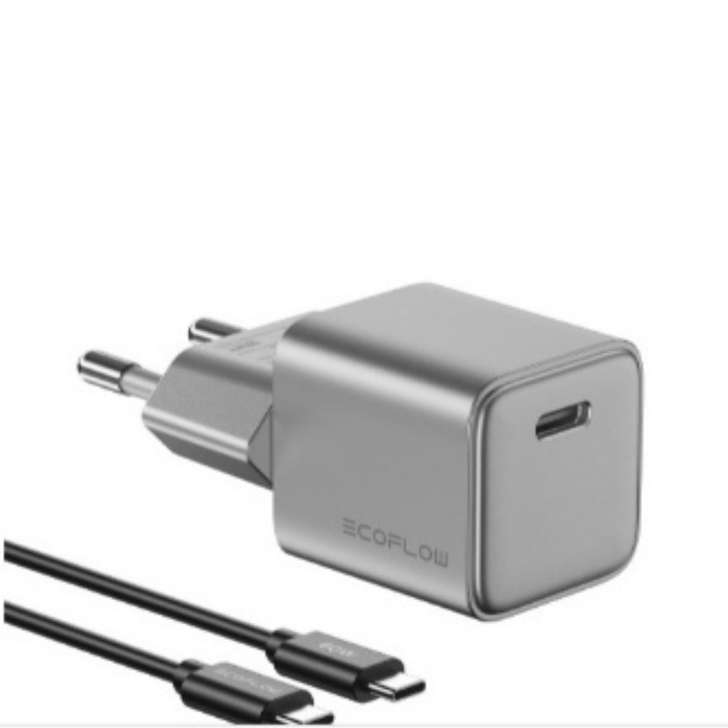 Cargador GaN EcoFlow Carga Rapida 20 W USB-C_2