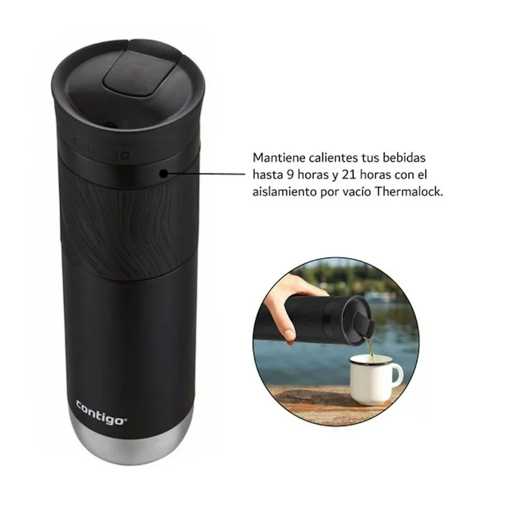 Vaso Termo Contigo Snapseal Byron Acero 20 Oz 591ml Licorice_8