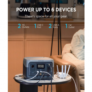  Kit Solar Portátil EcoFlow RIVER 2 300 W + Panel Flexible 100 W_10