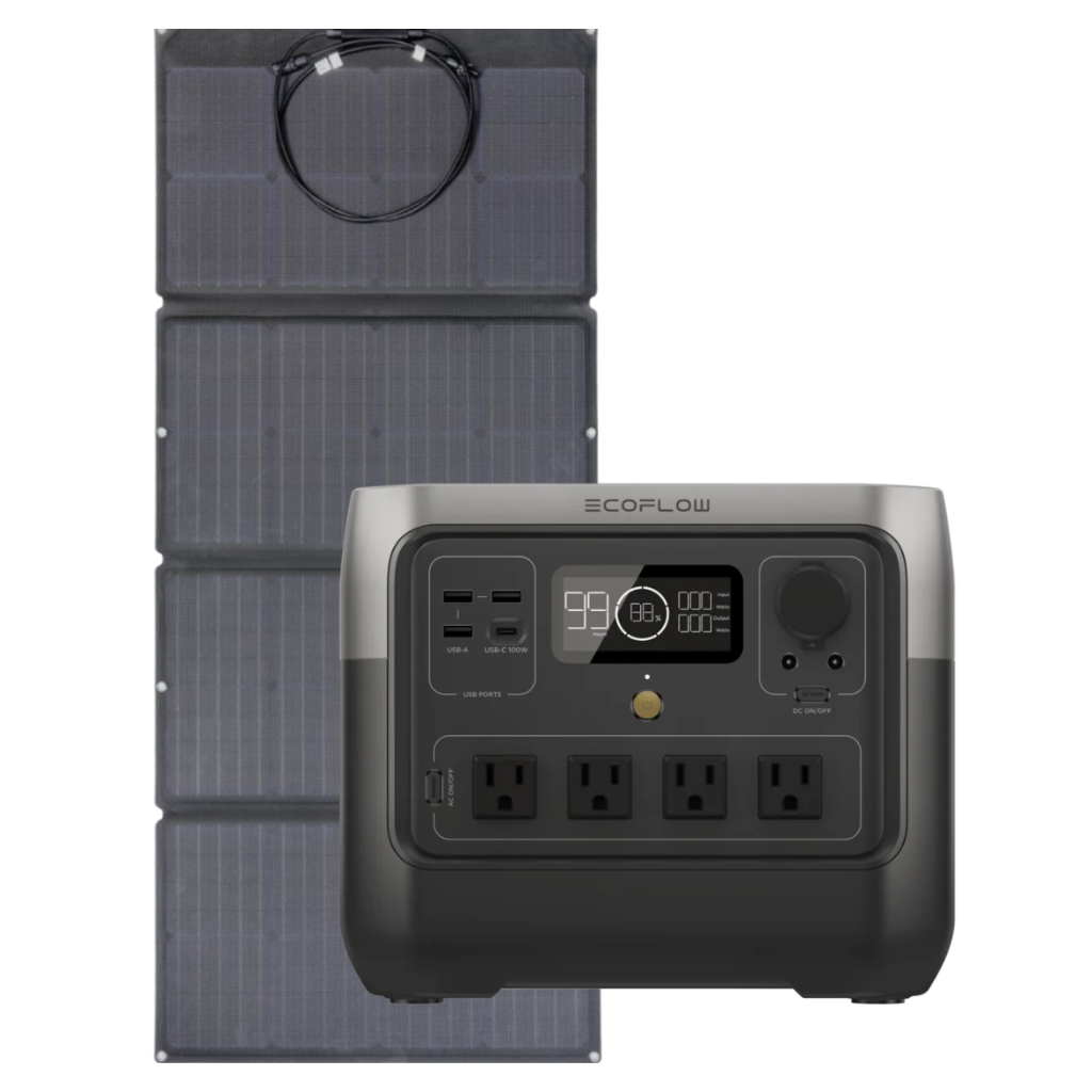 Kit Solar Portátil EcoFlow RIVER 2 PRO 800 W + Panel Solar 220 W_1