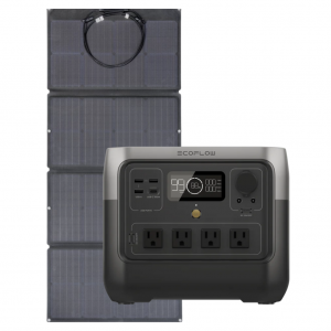 Kit Solar Portátil EcoFlow RIVER 2 PRO 800 W + Panel Solar 220 W_1