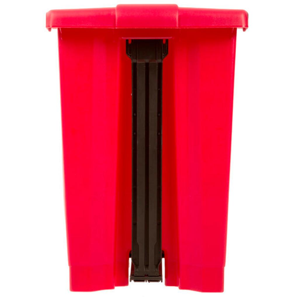 Papelera de Pedal Rubbermaid Legacy 68 Litros (18 Gal) Roja FG614500RED_4