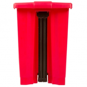 Papelera de Pedal Rubbermaid Legacy 68 Litros (18 Gal) Roja FG614500RED_4