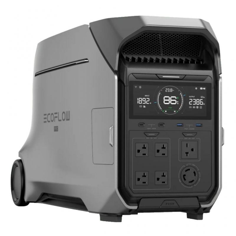 Kit Solar Portátil EcoFlow DELTA PRO 3 4000W + 2 Paneles Solares Flexibles de 560 W _7