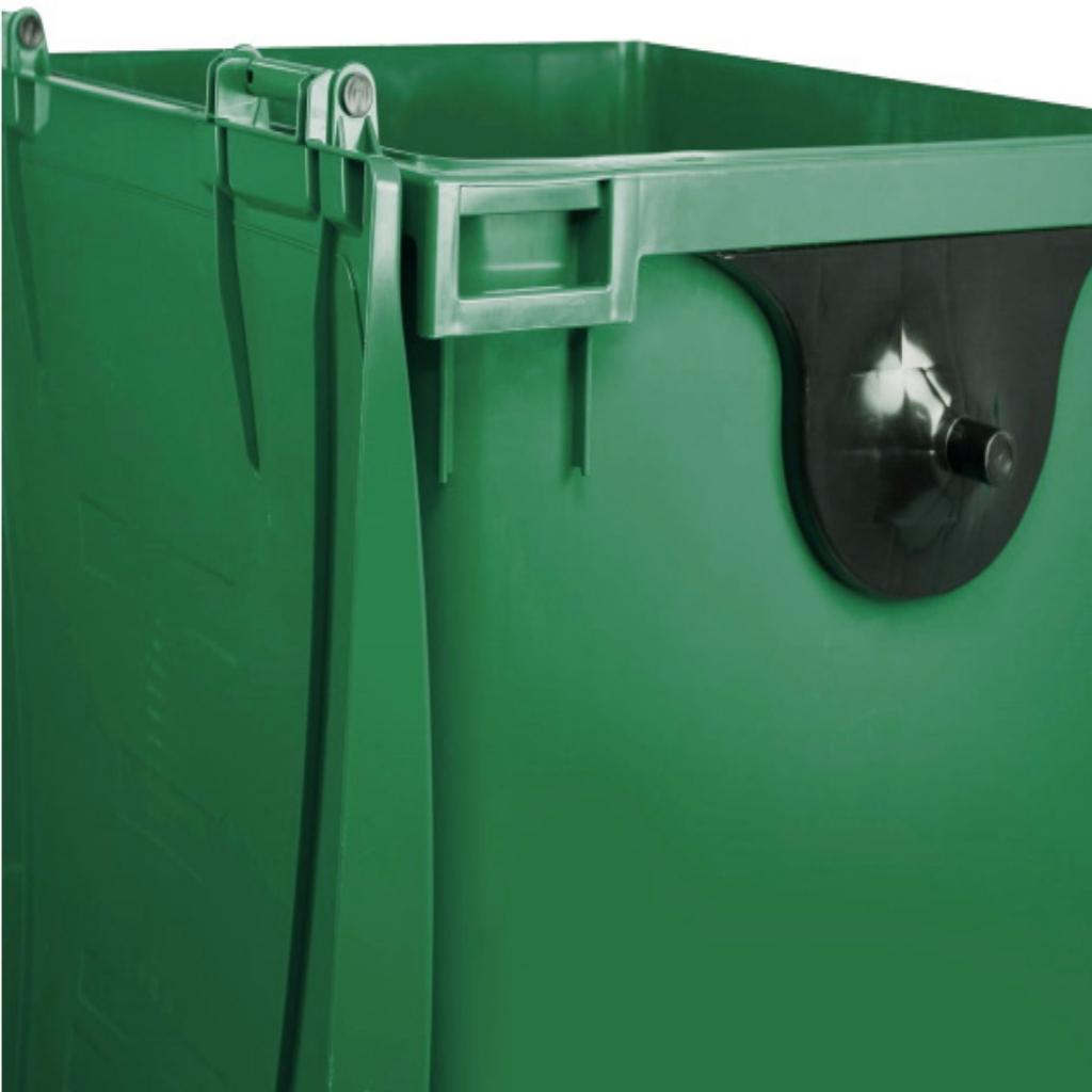 Contenedor de Basura con Ruedas 1100 Litros Verde CDR_3