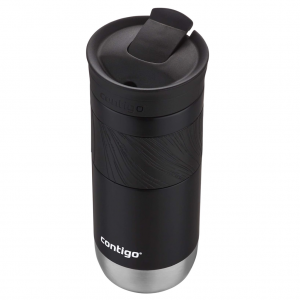 Vaso Termo Contigo Snapseal Byron Acero 20 Oz 591ml Licorice Negro_4