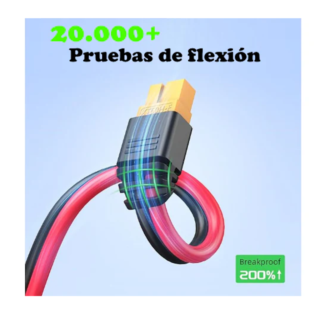 Cable de Conexión Para Panel Solar XT60 EcoFlow 10 mts_7