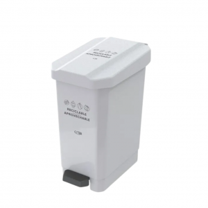 Caneca de Pedal 22 Litros Estra Bins Blanca 4-1042660_1