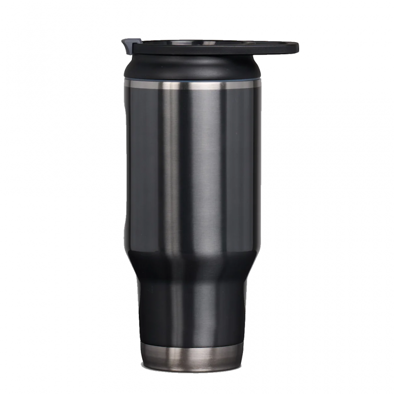 Termo Vaso Flip N Sip 32 Onzas 946 ml Carbonita Acero Inox_9