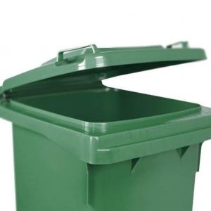 Contenedor de Basura con Ruedas 120 Litros Verde CDR_2